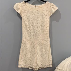 Lace romper